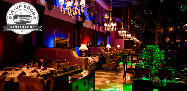 Все меню кухни и напитки в изысканном караоке-ресторане Pin-up Rooms. **Скидка 50%**. Москва - kupikupon.ru Все меню кухни и напитки в изысканном караоке-ресторане Pin-up Rooms. **Скидка 50%**