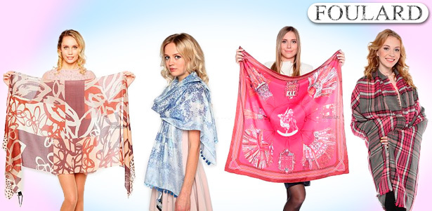 Женские платки, палантины и головные уборы от интернет-магазина Foulard. **Скидка до 30%**
. Мытищи - kupikupon.ru Женские платки, палантины и головные уборы от интернет-магазина Foulard. **Скидка до 30%**