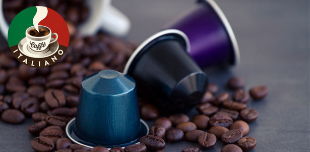 До 1000 капсул для кофемашин Nespresso и до 5 кг зернового кофе различных вкусов от интернет-магазина Сaffe Italiano. **Скидка до 61%**. Королёв - kupikupon.ru До 1000 капсул для кофемашин Nespresso и до 5 кг зернового кофе различных вкусов от интернет-магазина Сaffe Italiano. **Скидка до 61%**