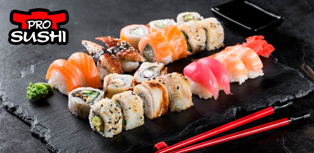 Любые блюда + коктейльная карта в японском ресторане ProSushi: терияки из телятины, суши с икрой летучей рыбы, ролл с морским гребешком, «Калифорния» с крабом и не только! **Скидка 50%**. Москва - kupikupon.ru Любые блюда + коктейльная карта в японском ресторане ProSushi: терияки из телятины, суши с икрой летучей рыбы, ролл с морским гребешком, «Калифорния» с крабом и не только! **Скидка 50%**