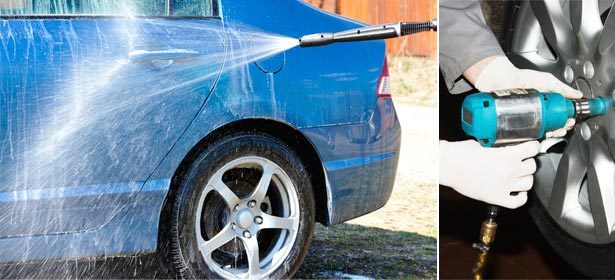 Стандартная мойка автомобиля или шиномонтаж 4 колес любого радиуса в «ГиперМойке». **Скидка до 77%**. Москва - kupikupon.ru Стандартная мойка автомобиля или шиномонтаж 4 колес любого радиуса в «ГиперМойке». **Скидка до 77%**