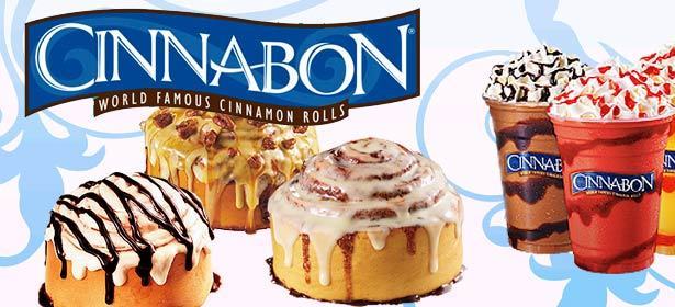 Все меню и напитки в кафе-пекарне Cinnabon. Минибоны, капкейки, сэндвичи, а также американо, свежевыжатые соки, чай, фирменные коктейли и не только. **Скидка 50%**. Санкт-Петербург - kupikupon.ru Все меню и напитки в кафе-пекарне Cinnabon. Минибоны, капкейки, сэндвичи, а также американо, свежевыжатые соки, чай, фирменные коктейли и не только. **Скидка 50%**