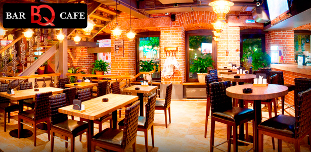 **Скидка 50%** на все меню в том числе напитки и алкоголь в Bar BQ Cafe на Петровке: свиные ребрышки на гриле, чиабата с куриной грудкой гриль, салат Капрезе, домашний терамису и не только!. Москва - kupikupon.ru **Скидка 50%** на все меню в том числе напитки и алкоголь в Bar BQ Cafe на Петровке: свиные ребрышки на гриле, чиабата с куриной грудкой гриль, салат Капрезе, домашний терамису и не только!