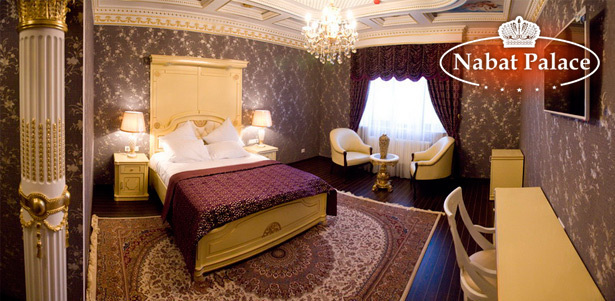 Отдых в отеле Nabat Palace 5\*! Есть заезды на июньские праздники! Проживание, питание, неограниченное барное меню, посещение spa-комплекса с бассейном, романтический ужин и не только. **Скидка до 58%**. Москва - kupikupon.ru Отдых в отеле Nabat Palace 5\*! Есть заезды на июньские праздники! Проживание, питание, неограниченное барное меню, посещение spa-комплекса с бассейном, романтический ужин и не только. **Скидка до 58%**