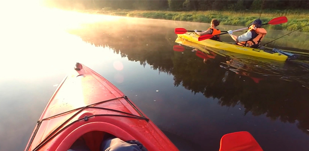 Сплав по Москве-реке на байдарках для двоих от компании «Каякинг-тур». Активный отдых и незабываемые приключения! **Скидка 50%**