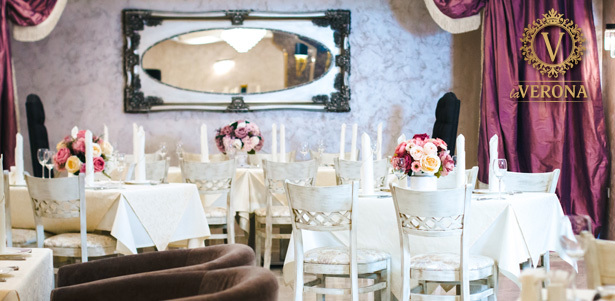 **Скидка 50%** на все меню и напитки в ресторане & караоке La Verona: холодные закуски, более 10 видов салатов, пицца, паста, супы, горячие блюда из мяса, рыбы и птицы и многое другое!