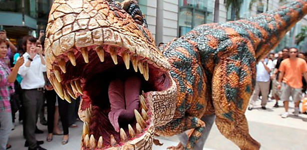 Билеты на реалистичное роботизированное шоу динозавров с участием живых рептилий «Динозавр-шоу». **Скидка 50%**