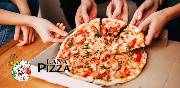 **Скидка 50%** на пиццу по оригинальным итальянским рецептам и вкусные пироги от компании Lana Pizza + бесплатная доставка!