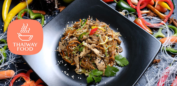 Любые блюда и напитки в кафе тайской кухни ThaiwayFood: «Пад тай» с креветками, классический «Том Ям», рис с курицей и не только. **Скидка до 50%**