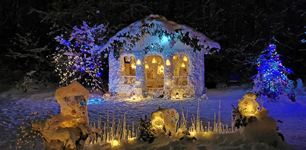 Посещение зимней сказки-квеста «Ледяной домик Деда Мороза в лесу» в Подмосковье. **Скидка 30%**