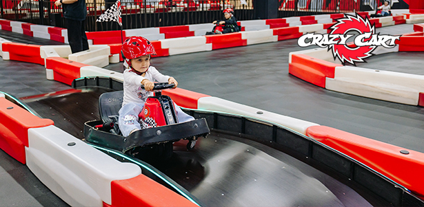 2 или 3 заезда на дрифт-карте в будни и выходные в картинг-центре Crazy Cart в ТЦ «Весна». **Скидка до 50%**