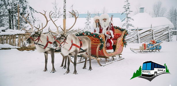 **Скидка 50%** на 4-дневный тур «Невероятная Карелия: Новый год на берегу Ладоги» от компании Karelia-Line
