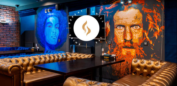 Все меню кухни и напитки в «Steam Lounge Пушкинская»: закуски, салаты, супы, сэндвичи и бургеры, лимонады, коктейли и не только. **Скидка 20%**