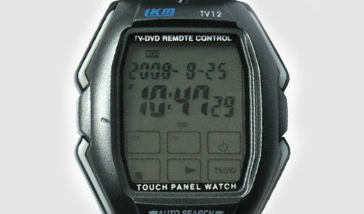 Сенсорные часы со встроенным пультом дистанционного управления для TV и DVD от магазина «Телефоны» <font color="#99cc00"><b> за 500 р. вместо 1000 р. </b></font> Переключайте каналы в телевизорах соседей!