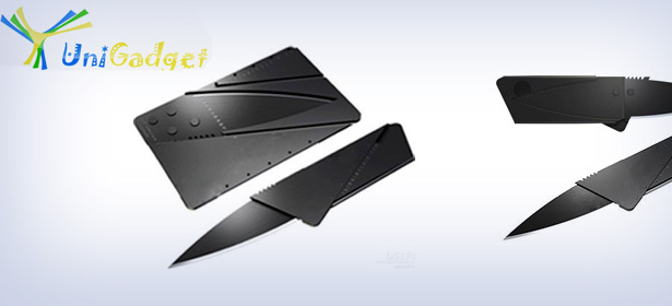 Нож-кредитная карта от магазина уникальных товаров UniGadget.ru. Удобный, компактный, стильный! **Скидка до 60%** 
