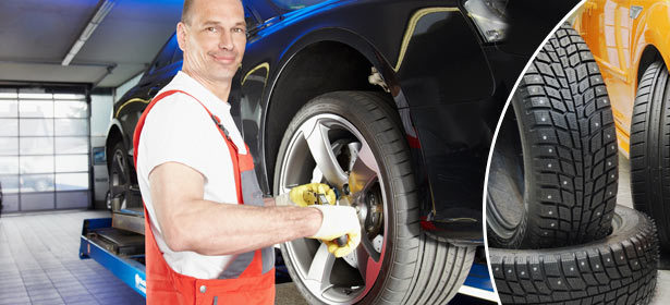 Шиномонтаж четырех колес в сети шинных центров «City.Шин». Уверенность на дорогах! **Скидка 50%**