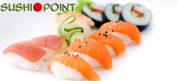 Потрясающие роллы и вкуснейшие суши от Sushi Point! Все меню **со скидкой 50%** +  бонус: ролл в подарок!
