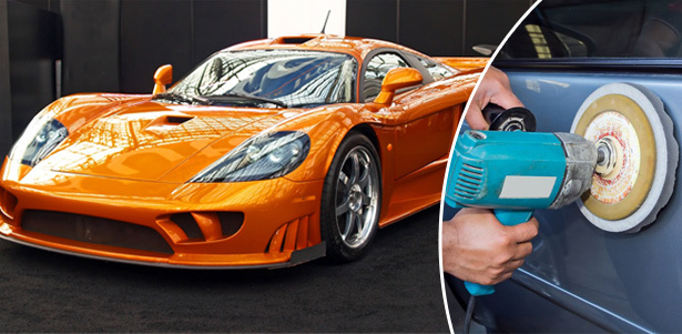 Абразивная полировка автомобиля с удалением мелких царапин и потертостей в студии «Гараж»: мойка, обезжиривание и защитная консервация кузова. **Скидка 76%**
