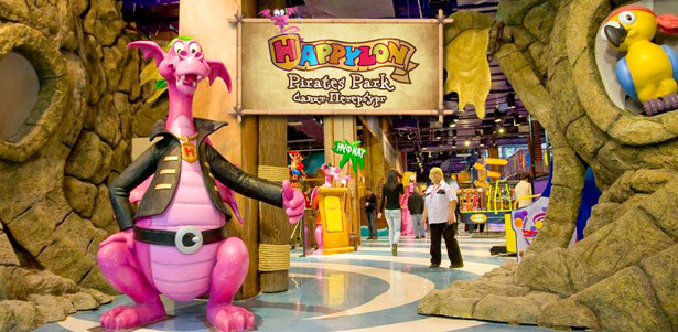 Тайм-карты или денежный баланс на игровой карте одного из лучших крытых парков развлечений мира Happylon. Сотни аттракционов и развлекательных аппаратов! **Скидка до 66%**