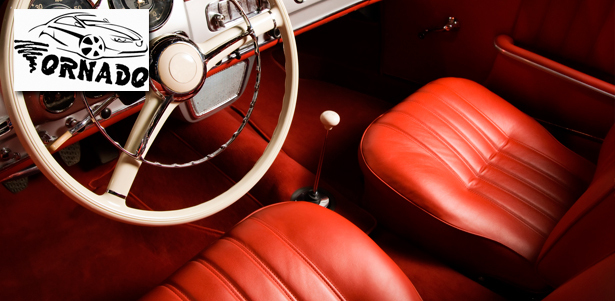 Комплексная химчистка салона автомобиля от компании Tornado. Автомобили класса седан, универсал, паркетник или внедорожник. **Скидка 50%**
